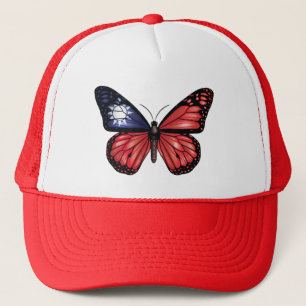 Taiwans Schmetterlingsmonarchenflagge Truckerkappe