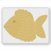 Taiyaki oder Baked Sea Bream Aufkleber (Vorderseite)