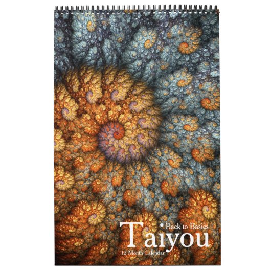 "Taiyou" gewundenes Fraktal Kalender (Titelbild)