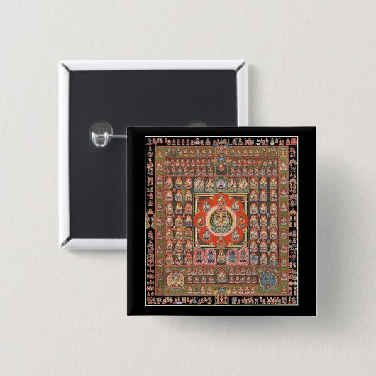 Taizokai Mandala Button (Vorne & Hinten)