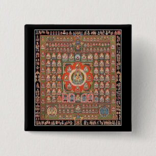 Taizokai Mandala Button