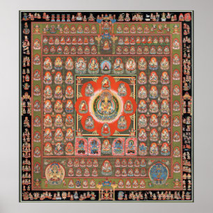 Taizokai Mandala Poster