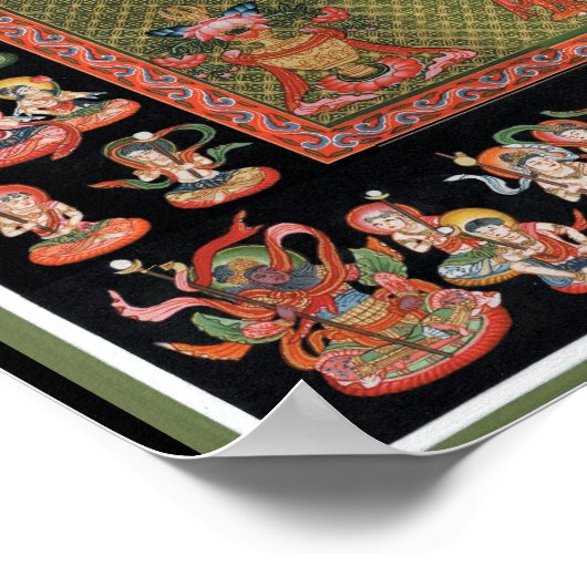 Taizokai Mandala Poster (Ecke)