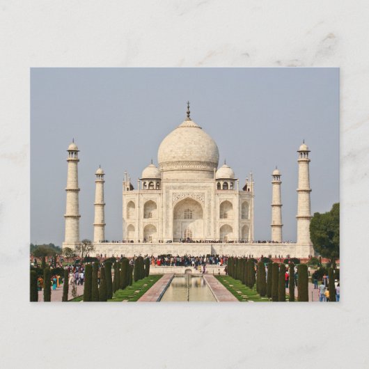 Taj auf Postkarte (Vorderseite)