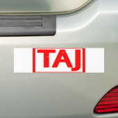 Taj Briefmarke Autoaufkleber (Auf Auto)