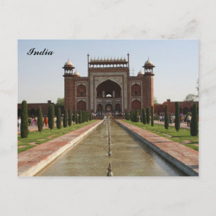 Taj Gate Postkarte
