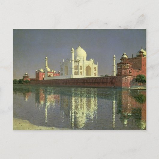 Taj Mahal, 1874-76 Postkarte (Vorderseite)
