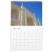 taj mahal 18 Monate Single Kalender (Mär 2027)