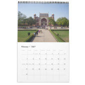 taj mahal 18 Monate Single Kalender (Feb 2027)