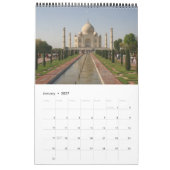 taj mahal 18 Monate Single Kalender (Jan 2027)