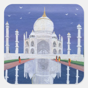 Taj Mahal 1995 Quadratischer Aufkleber