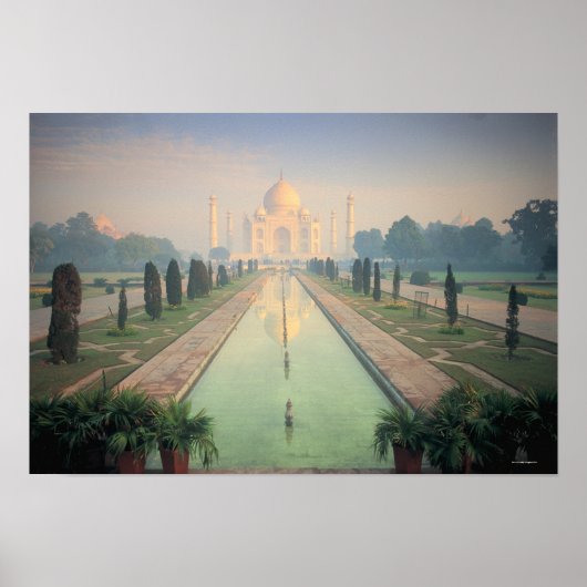 Taj Mahal, Agra, Indien 2 Poster (Vorne)