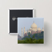 Taj Mahal, Agra, Indien Button (Vorne & Hinten)