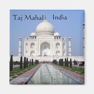 Taj Mahal, Agra, Indien Magnet
