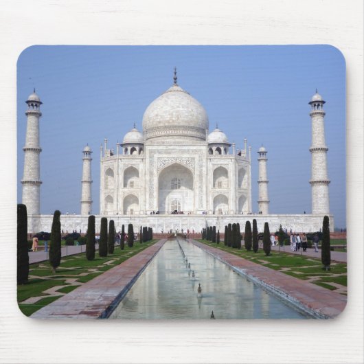 Taj Mahal, Agra, Indien Mousepad (Vorne)