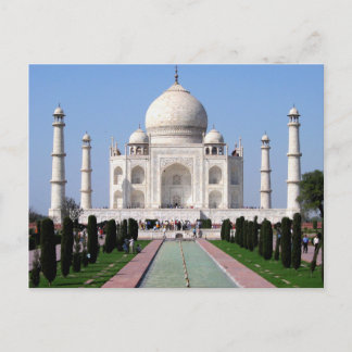 Taj Mahal, Agra, Indien Postkarte