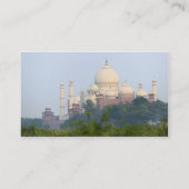 Taj Mahal, Agra, Indien Visitenkarte (Rückseite)