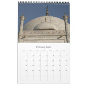 Taj mahal agra kalender (Feb 2026)