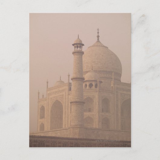 Taj Mahal, Agra, Uttar Pradesh, Indien 6 Postkarte (Vorderseite)