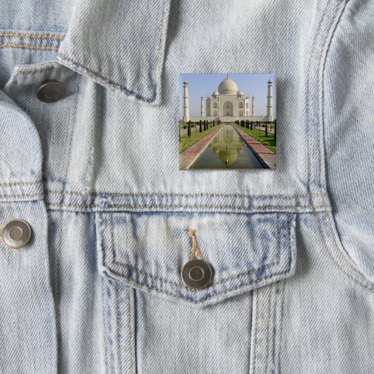 Taj Mahal, Agra, Uttar Pradesh, Indien, Button (Beispiel)