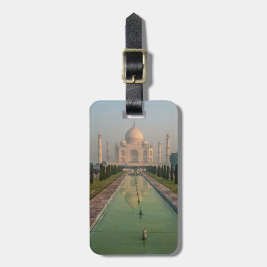 Taj Mahal, Agra, Uttar Pradesh, Indien Gepäckanhänger (Vorderseite vertikal)