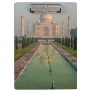 Taj Mahal, Agra, Uttar Pradesh, Indien Klemmbrett