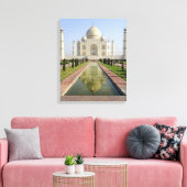 Taj Mahal, Agra, Uttar Pradesh, Indien, Leinwanddruck (Insitu (Wohnzimmer))