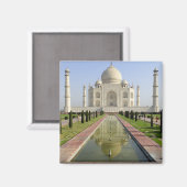 Taj Mahal, Agra, Uttar Pradesh, Indien, Magnet (Vorderseite/Rückseite)
