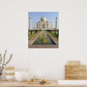 Taj Mahal, Agra, Uttar Pradesh, Indien, Poster (Küche)