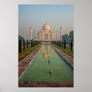 Taj Mahal, Agra, Uttar Pradesh, Indien Poster