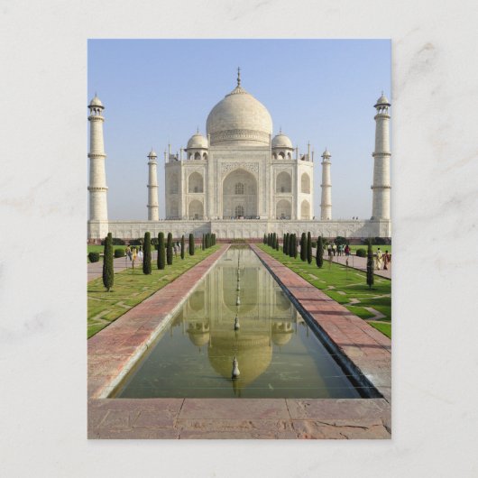 Taj Mahal, Agra, Uttar Pradesh, Indien, Postkarte (Vorderseite)