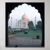 Taj Mahal am Tag Poster (Vorne)