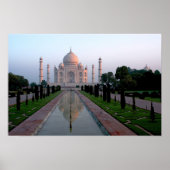 Taj Mahal am Tag Poster (Vorne)