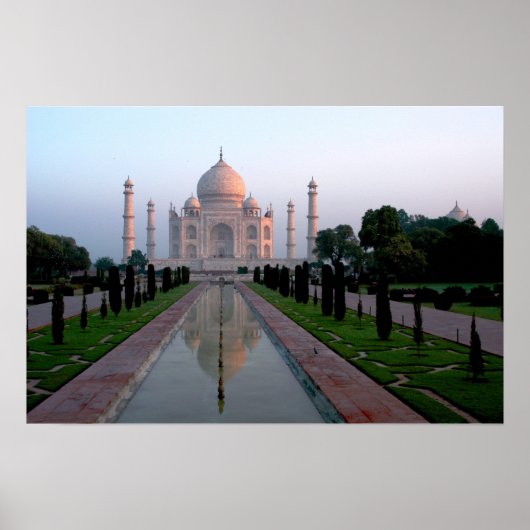 Taj Mahal am Tag Poster (Vorne)