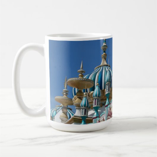 Taj Mahal Atlantic City Gebäude Factory Kaffeetasse (Links)