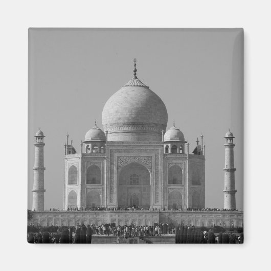 taj mahal b&w magnet (Vorne)