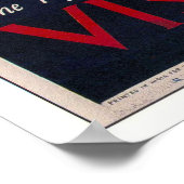 Taj Mahal - Besuchen Sie India Poster (Ecke)