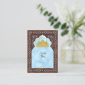 Taj Mahal - Bohemischer orientalischer Stil Platzkarte (Stehend Vorderseite)