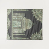 Taj Mahal - Bohemischer orientalischer Stil Wandteppich (Vorderseite (Horizontal))