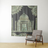 Taj Mahal - Bohemischer orientalischer Stil Wandteppich (Beispiel)