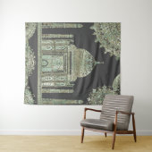 Taj Mahal - Bohemischer orientalischer Stil Wandteppich (Beispiel (Horizontal))