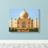 taj mahal bright Leinwand (Insitu (Holzboden))