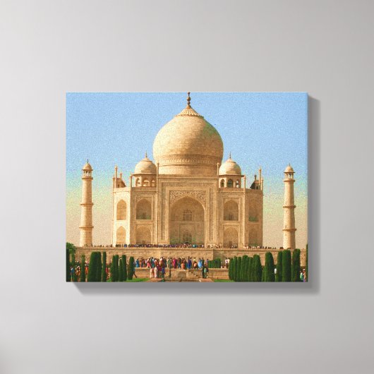 taj mahal bright Leinwand (Vorderseite)
