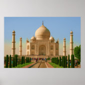 taj mahal bright poster (Vorne)