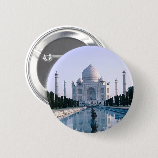 Taj Mahal Button (Vorne & Hinten)