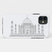 Taj Mahal Case-Mate iPhone Hülle (Rückseite (Horizontal))
