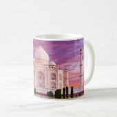 Taj Mahal Coffee Tasse (VorderseiteRechts)