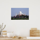 taj mahal distant poster (Küche)