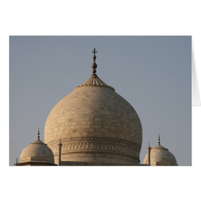 Taj mahal domes (Vorderseite (Horizontal))