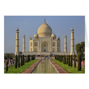 Taj Mahal, ein Mausoleum in Agra, Indien, 2